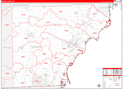 Red Line Map Example