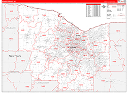 Red Line Map Example