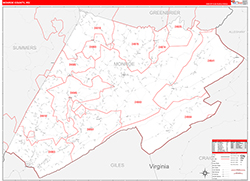 Red Line Map Example