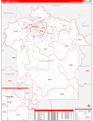 Red Line Map Example
