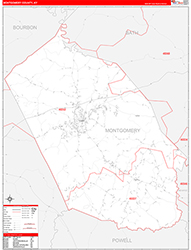 Red Line Map Example