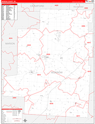 Red Line Map Example