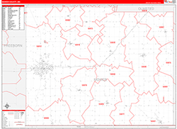 Red Line Map Example