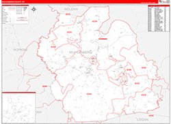 Red Line Map Example