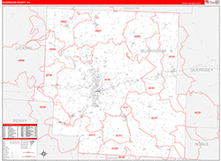 Red Line Map Example