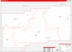 Red Line Map Example