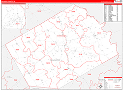 Red Line Map Example