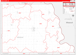 Red Line Map Example