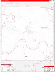 Red Line Map Example