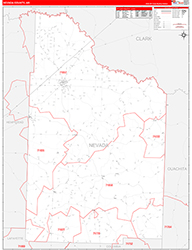 Red Line Map Example