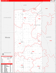 Red Line Map Example