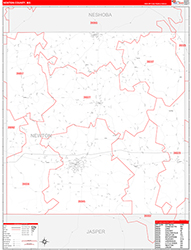 Red Line Map Example