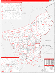 Red Line Map Example