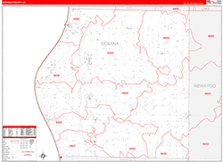 Red Line Map Example
