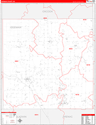 Red Line Map Example