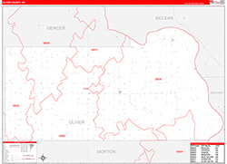 Red Line Map Example