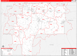 Red Line Map Example