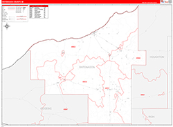 Red Line Map Example