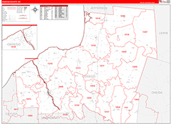 Red Line Map Example