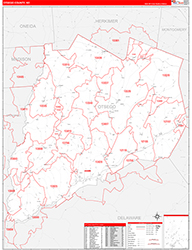 Red Line Map Example