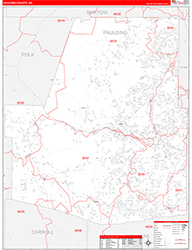 Red Line Map Example