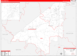 Red Line Map Example