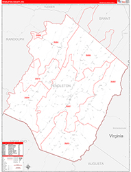 Red Line Map Example
