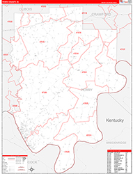 Red Line Map Example