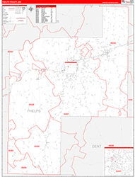 Red Line Map Example
