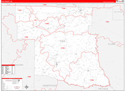 Red Line Map Example