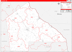 Red Line Map Example
