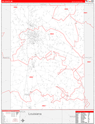 Red Line Map Example