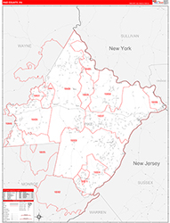 Red Line Map Example
