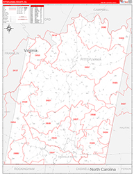 Red Line Map Example