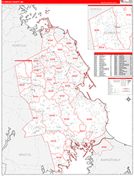 Red Line Map Example