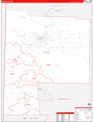 Red Line Map Example