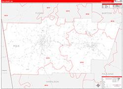 Red Line Map Example