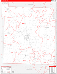 Red Line Map Example