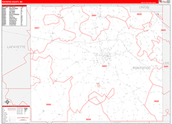 Red Line Map Example