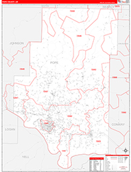 Red Line Map Example