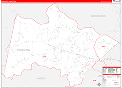 Red Line Map Example