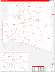 Red Line Map Example