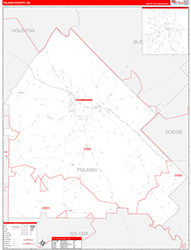 Red Line Map Example