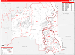 Red Line Map Example