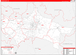 Red Line Map Example