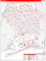 Red Line Map Example