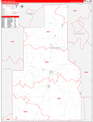 Red Line Map Example