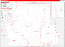 Red Line Map Example