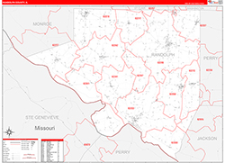 Red Line Map Example