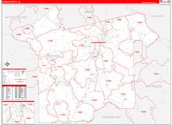 Red Line Map Example